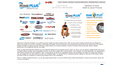 Desktop Screenshot of homeplusproducts.com